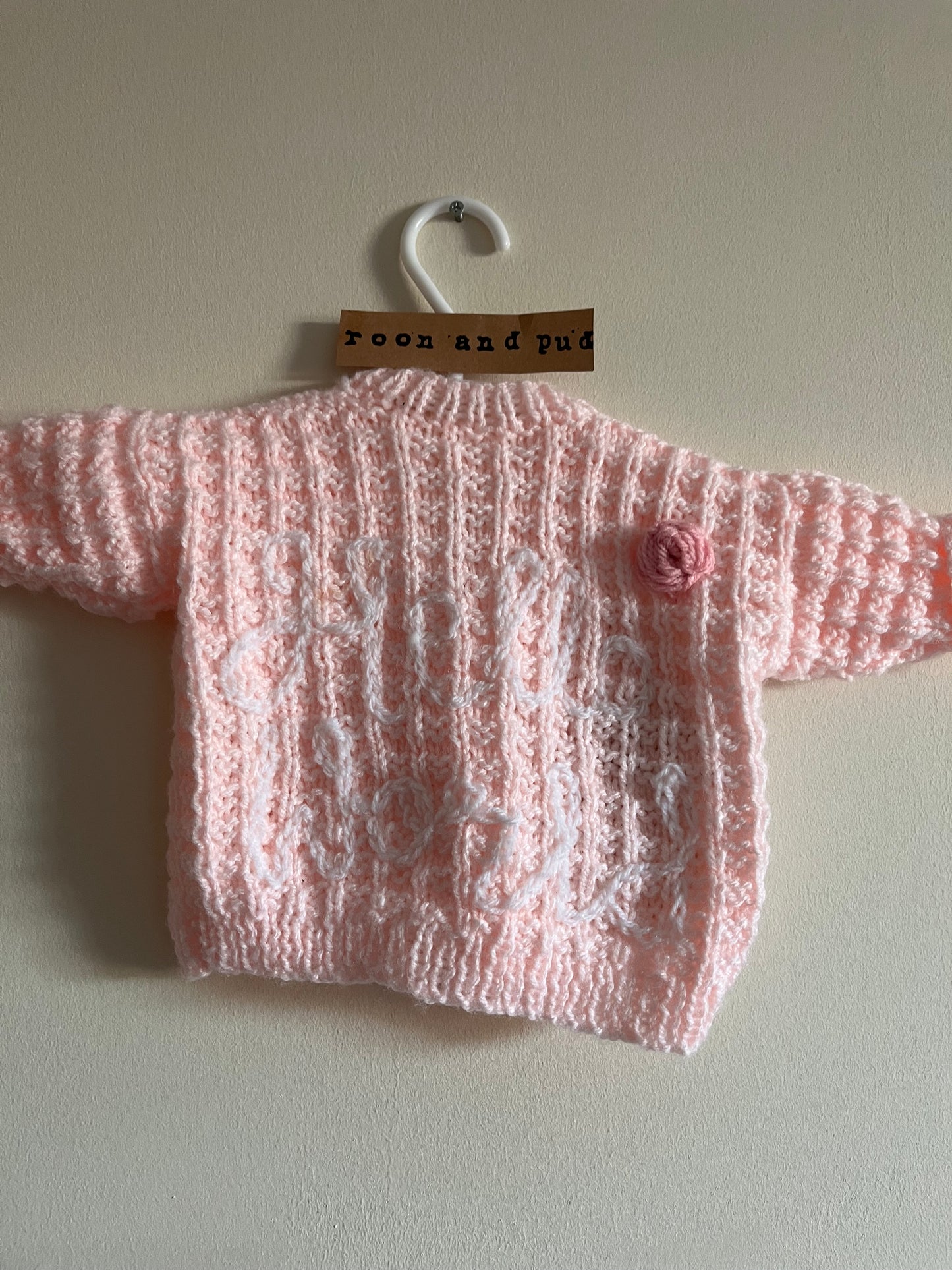 “Hello World” cardigan