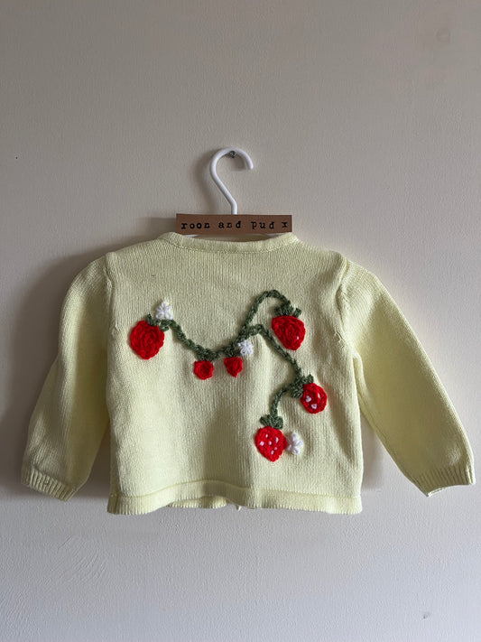 Strawberry Cardigan