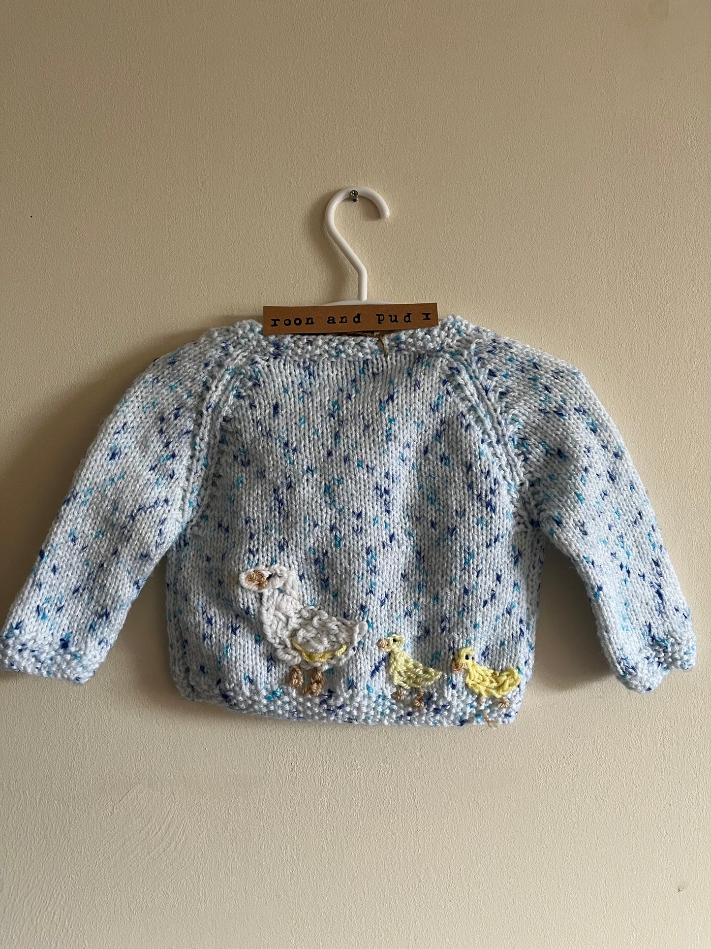 Two little ducks cardigan