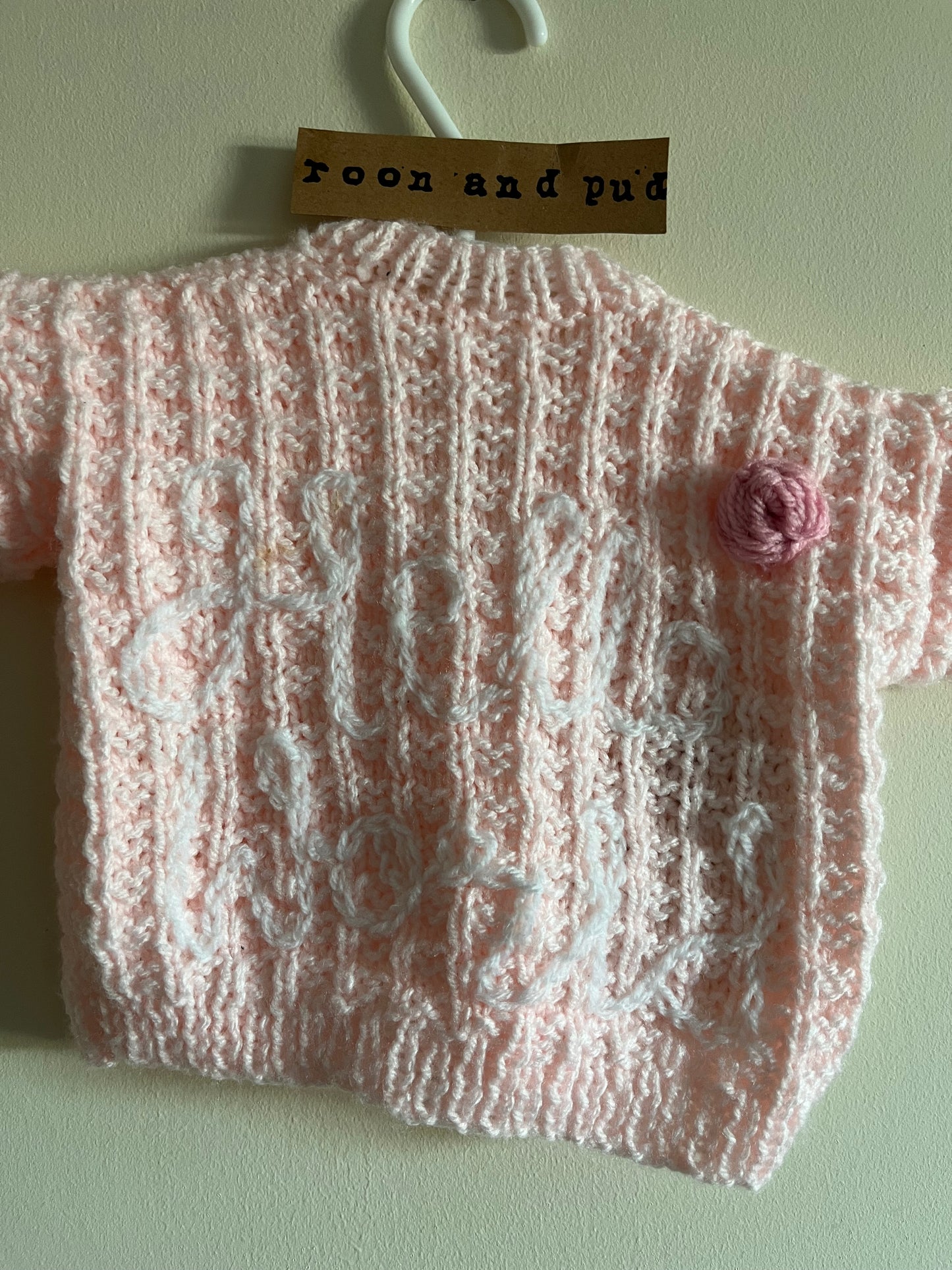 “Hello World” cardigan