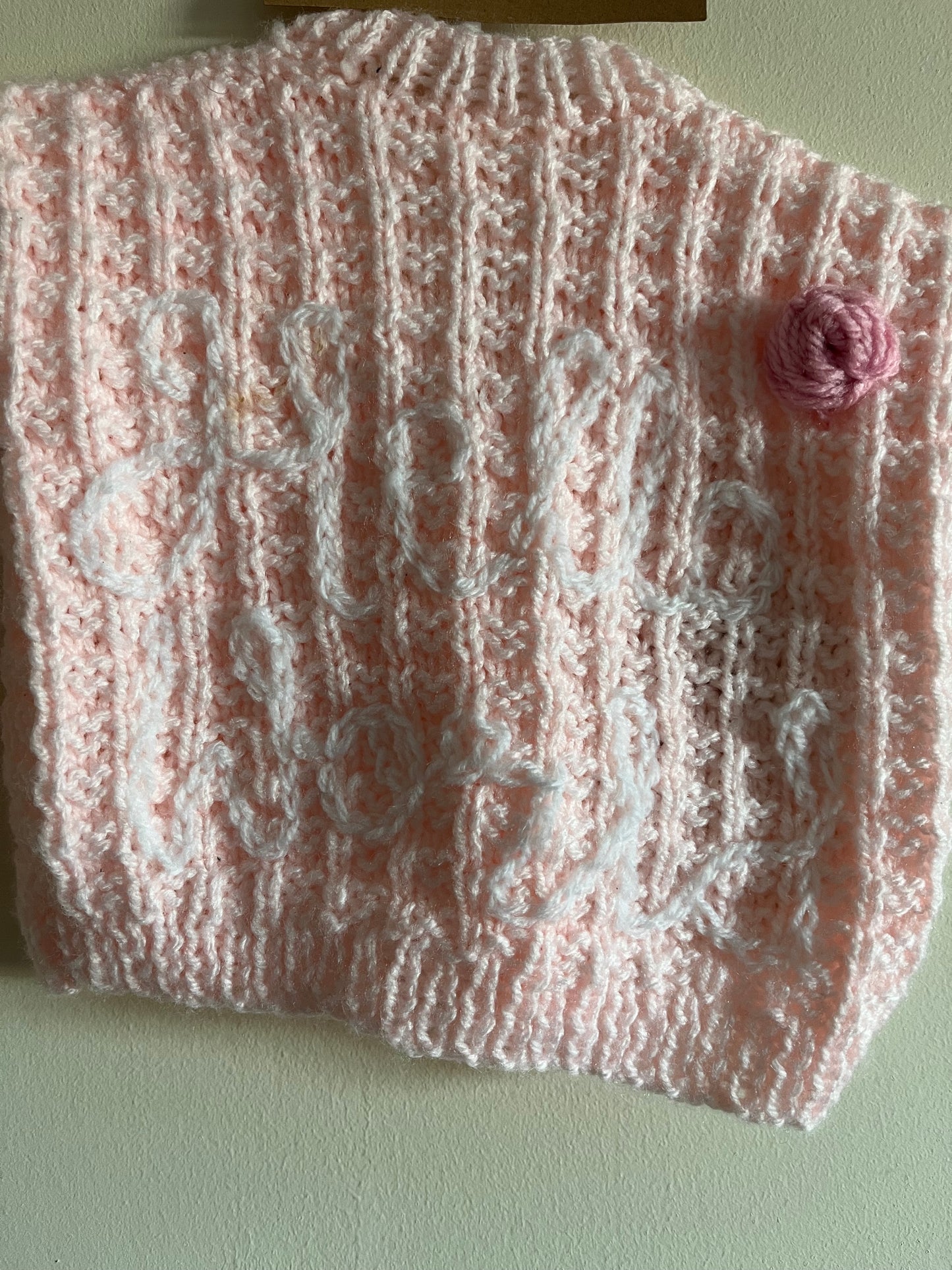 “Hello World” cardigan